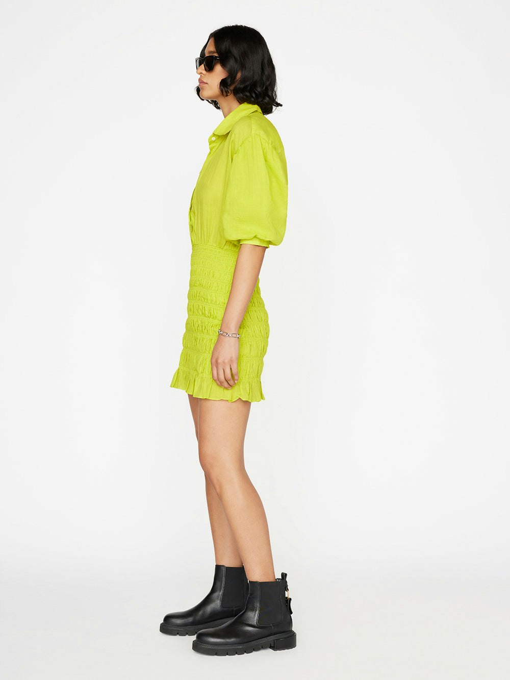 dress side view